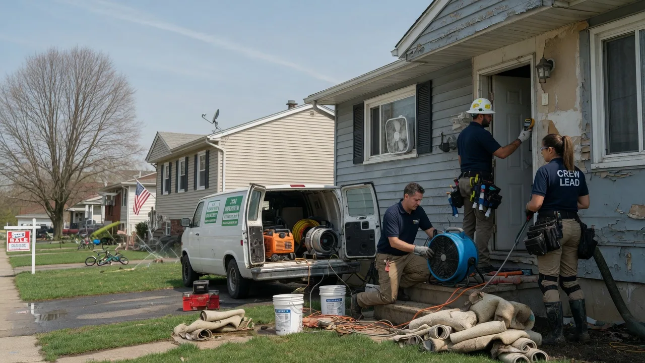 Flood Cleanup in Wyandanch, NY near me